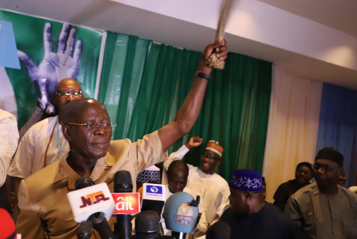 Surprise as prominent APC presidential aspirant shows up for senatorial screening after paying N100m for forms