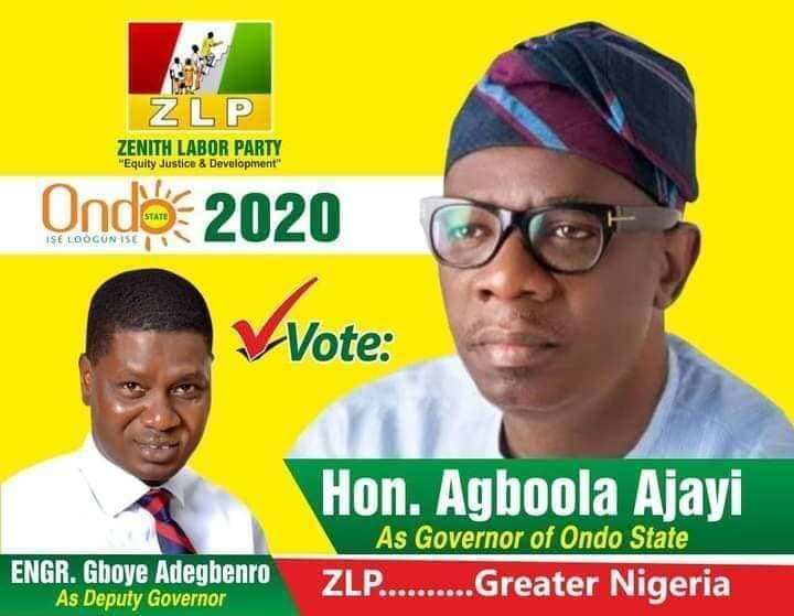 Ondo election: 10 things to know about ZLP candidate Agboola Alfred Ajayi
