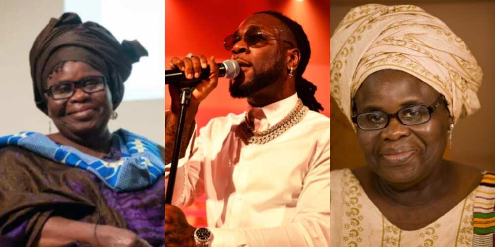Burna Boy features Ghanaian playwright legend Ama Ata Aidoo on Twice As Tall album (Videos)