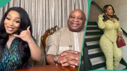 "Go and marry, I give you 1 year," Gov Adeleke says to daughter Nike in viral clip, men beg for her