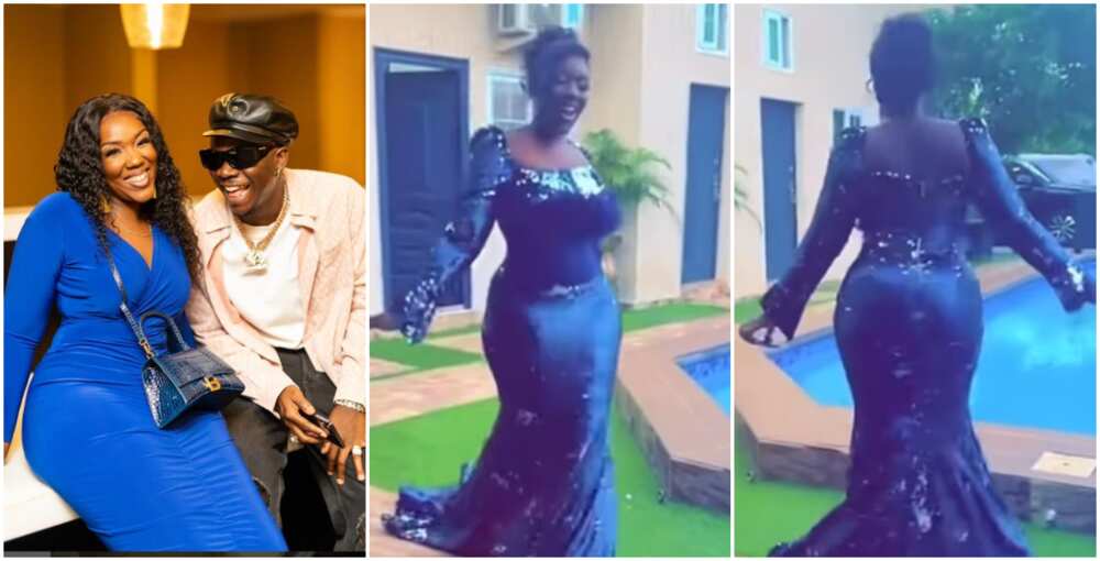 Stonebwoy and wife Dr Louisa, Stonebwoy's wife Dr Louisa twerks, Stonebwoy's wife Dr Louisa twerks