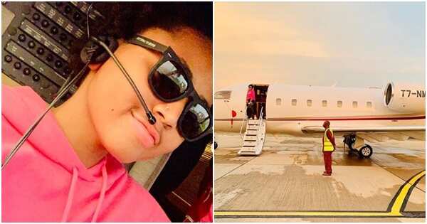 Regina Daniels' husband Ned Nwoko acquires new private jet