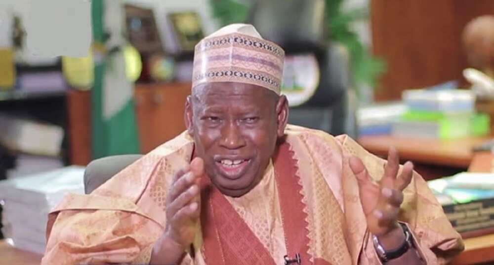 Muhammadu Sanusi II bai san nauyin da ke kan sarakuna ba, ya cika surutu, Ganduje