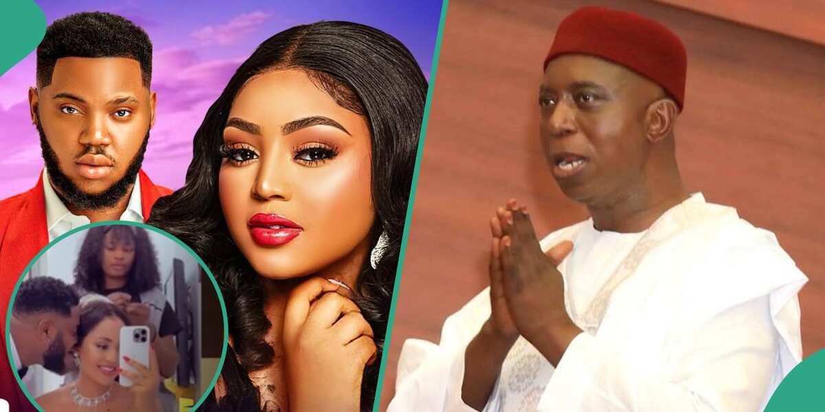 Watch video of Regina Daniels and her ex Somadina Adinma as newly wedded couple that has left people talking