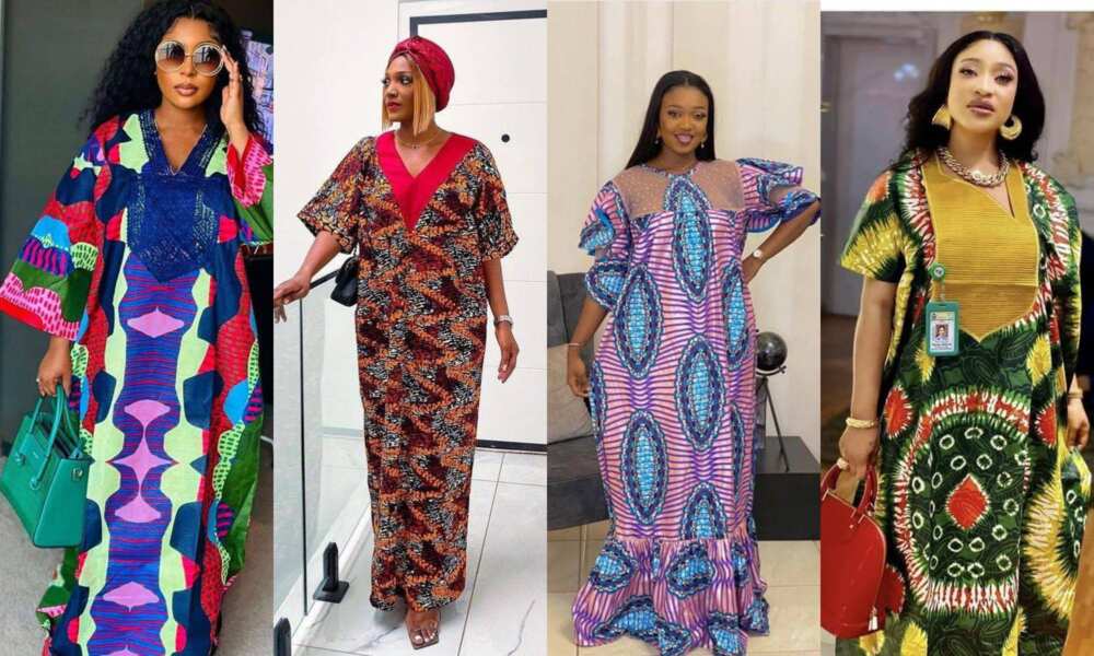 30 fashionable bubu styles with Ankara for stylish ladies Legit.ng