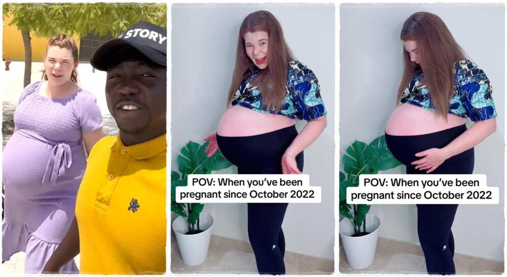 Photos of a white woman married to a Nigerian man.