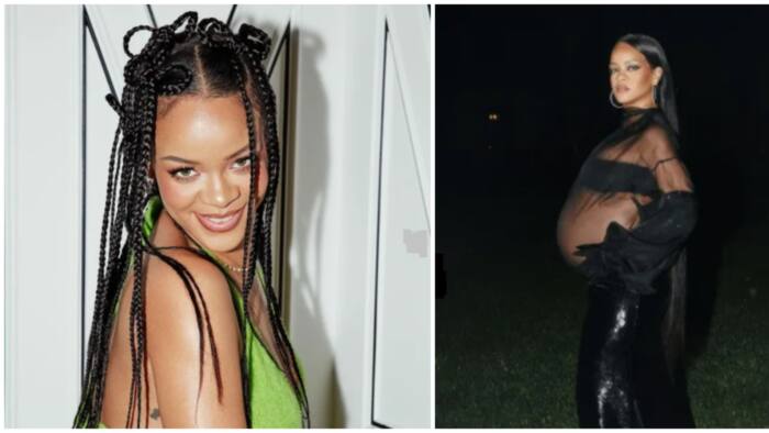 Maternity fashion: Rihanna's daring Oscar party look proves she is ignoring style critics