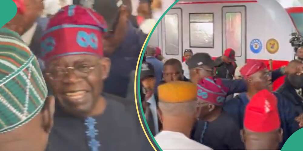 Tinubu arrives Ikeja for commissioning of Red Line Rail project