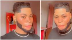 Dye ambassador: Nigerians react with funny comments as man flaunts hairstyle in video