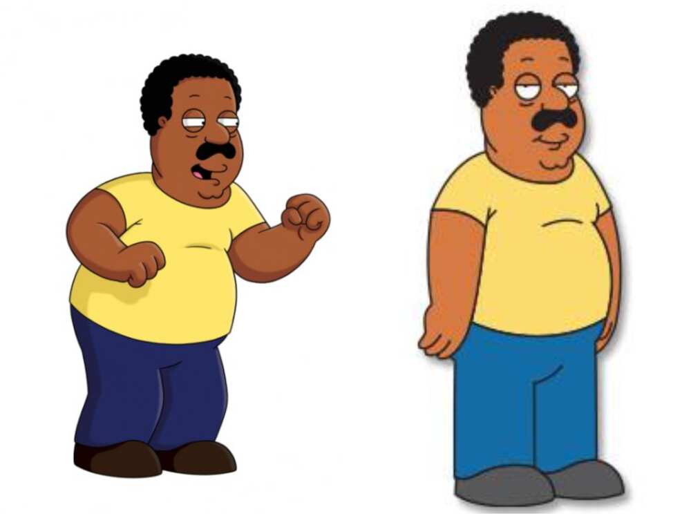famous black cartoon characters