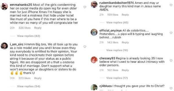 Regina Daniels: Nigerians bash Yul Edochie for blessing actress' marriage with Ned Nwoko