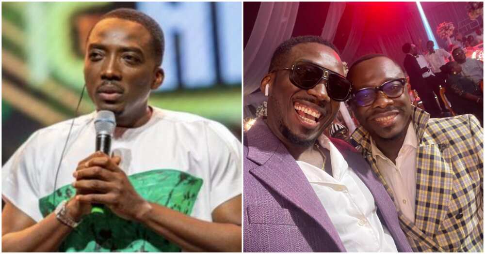 Bovi, Julius Agwu, Funny Bone's wedding Bovi, Julius Agwu, Funny Bone's wedding