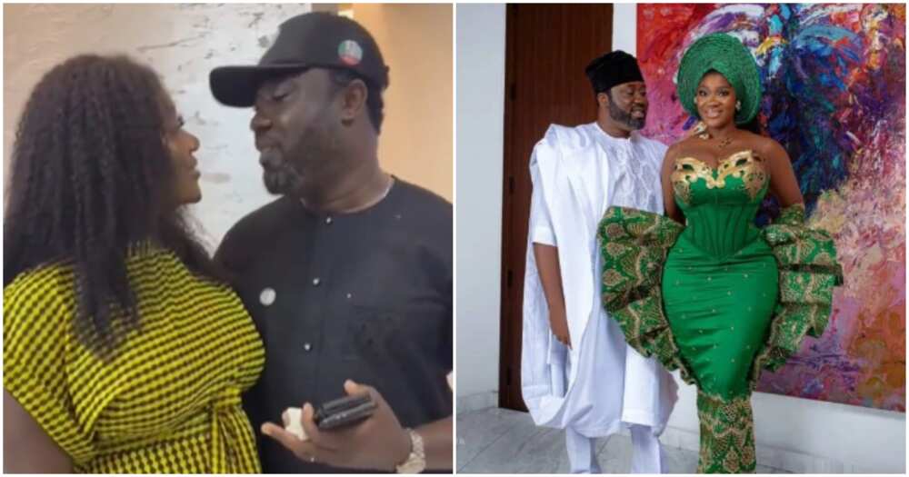 “together Forever” Mercy Johnson And Hubby Look Longingly Into Each Others Eyes In Loved Up 9771