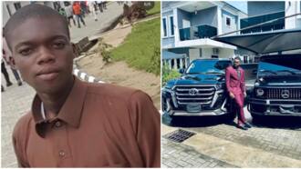 "Government money sweet o": Reactions as Cute Abiola shows off 2 luxury cars, shares throwback photo