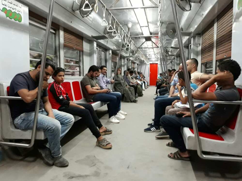 Cairo's metro is the oldest in the Arab world and reserves carriages for women who do not wish to ride with men