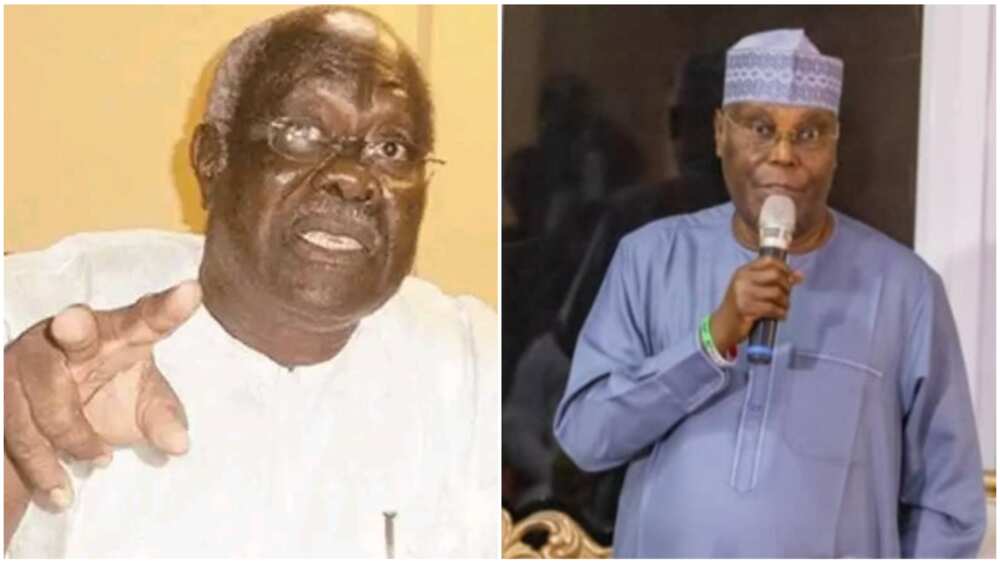 Bode George/Atiku Abubakar/PDP/2023 election/Iyorchia Ayu