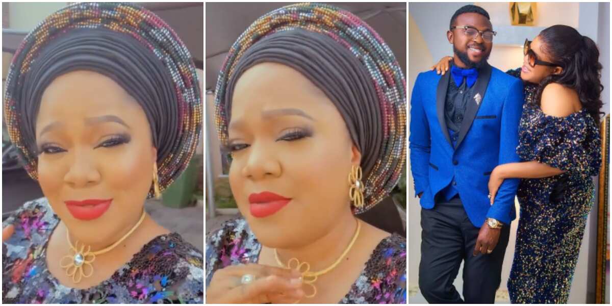 My glow is from my man: Toyin Abraham praises hubby as she flaunts beauty in gorgeous video