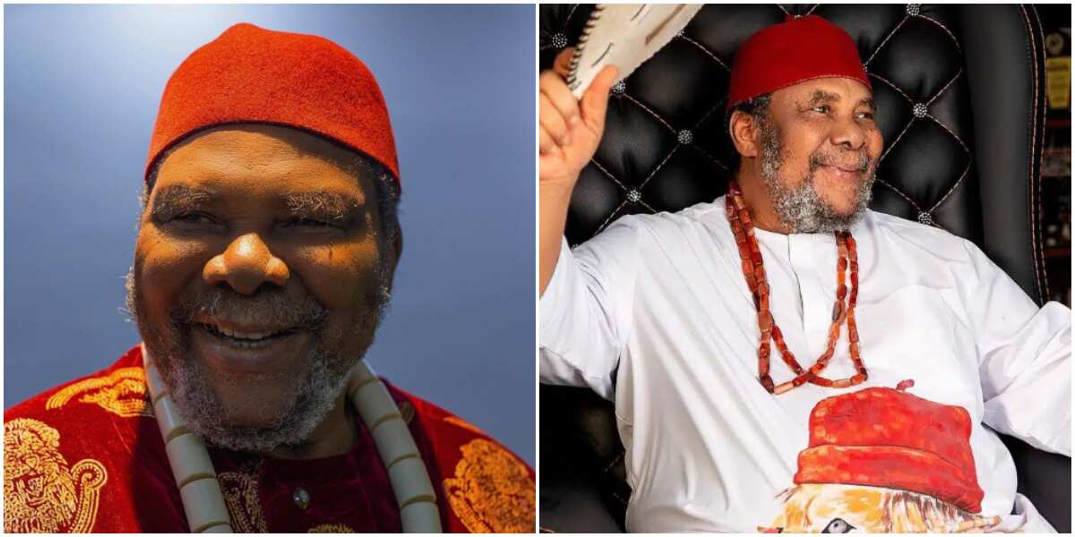 Nollywood Godfather Pete Edochie replies critics over handshake with Ooni of Ife, see reactions