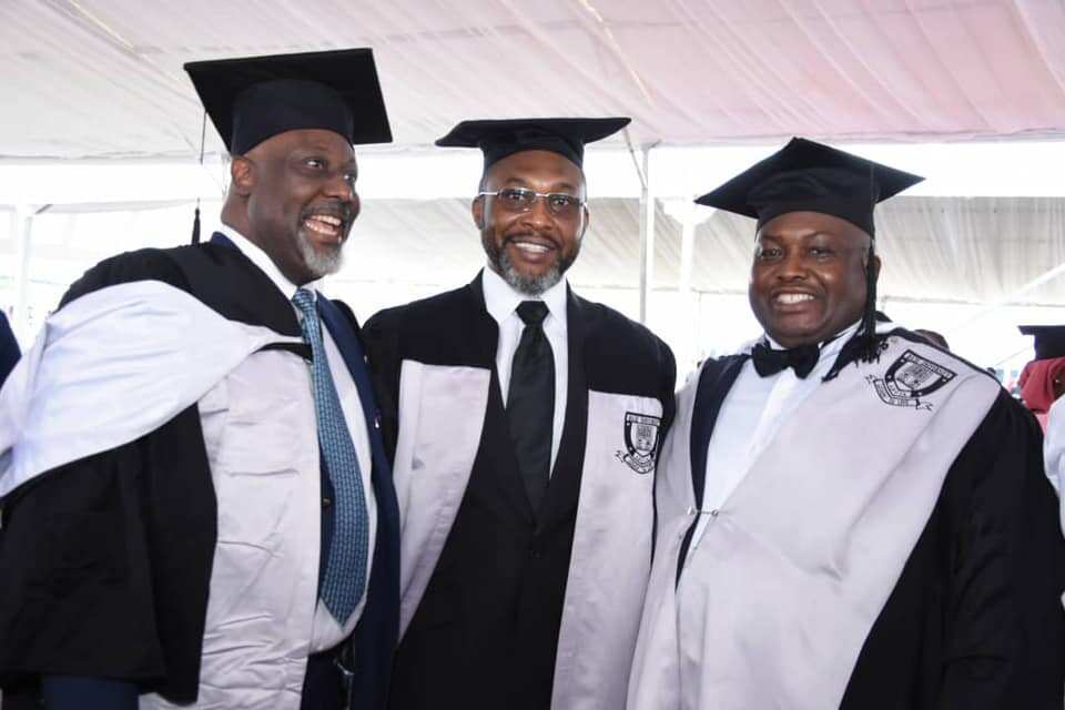Baze University Convocation: Dino Melaye, Ifeanyi Ubah, Osita Chidoka Graduated and Courses They Studied