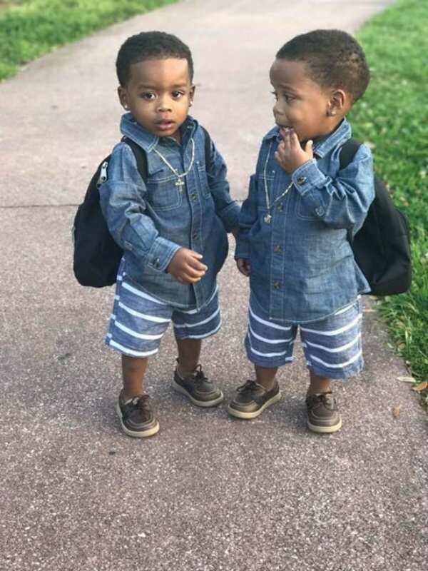 Boy twins