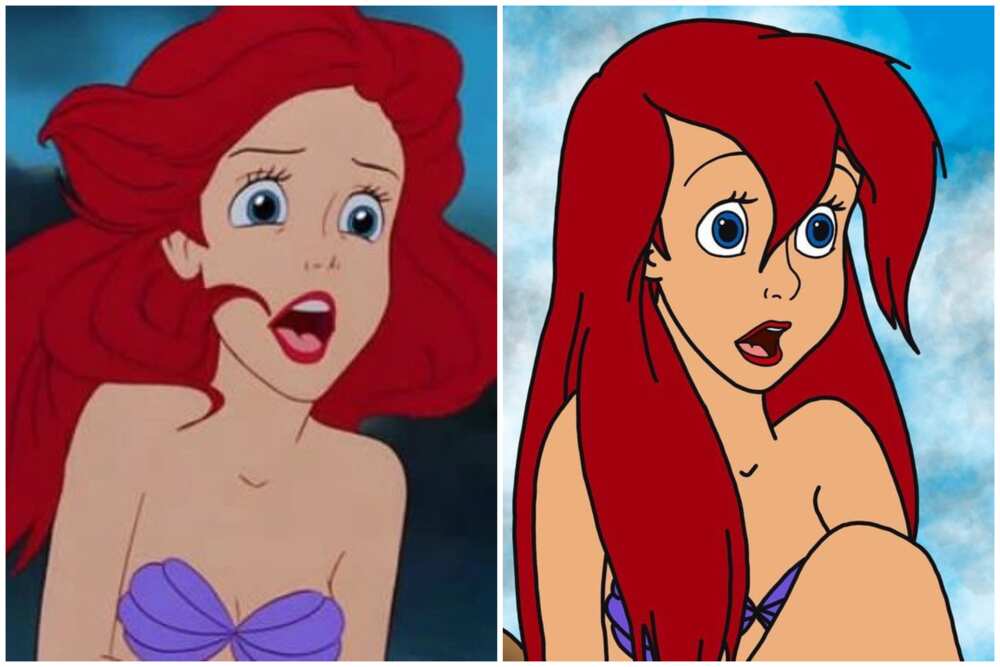 classic female cartoon characters