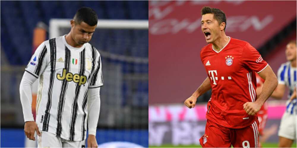 Robert Lewandoski set to break Ronaldo's scoring streak in UCL group matches