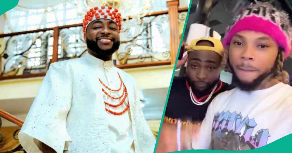 Davido parties with Poco Lee in Lagos after wedding.