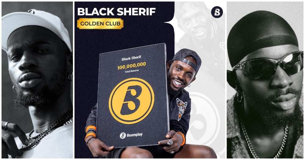 Black Sherif Becomes First Ghanaian Artist to Hit 100 Million Streams on Boomplay