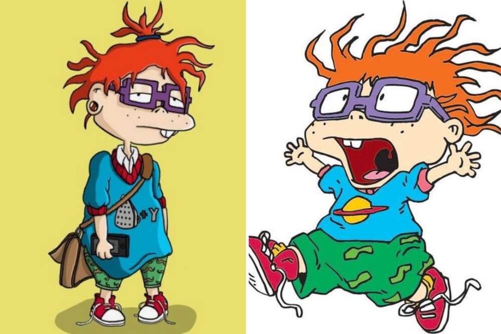 Cartoon characters that wear glasses