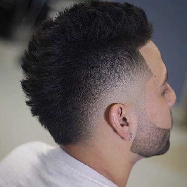 15 mohawk fade haircut ideas for men ▷ legitng