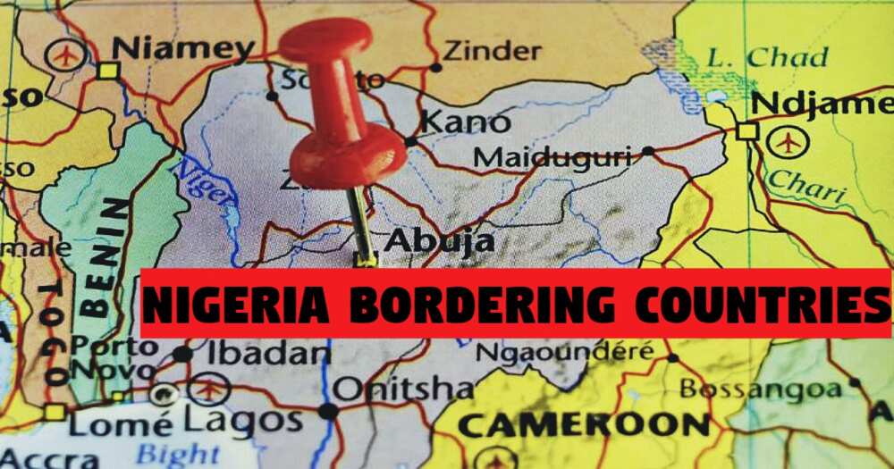 Bordering countries of Nigeria