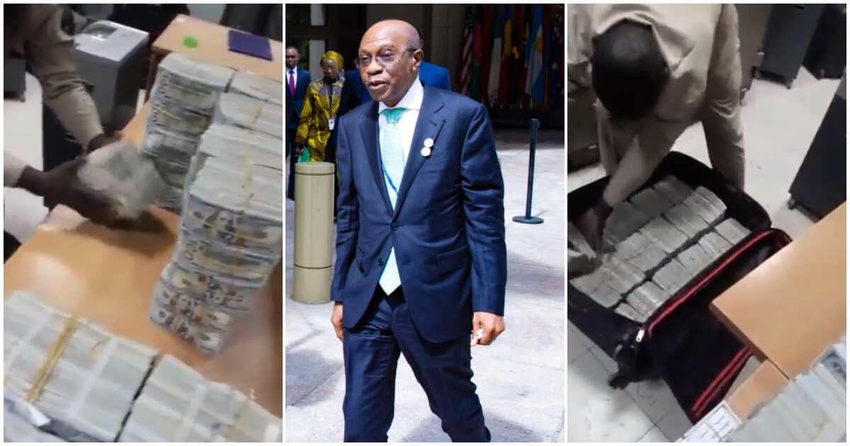 Does this video show stockpile of cash DSS Discovered in Emefiele's house?Fact emerges thumbnail