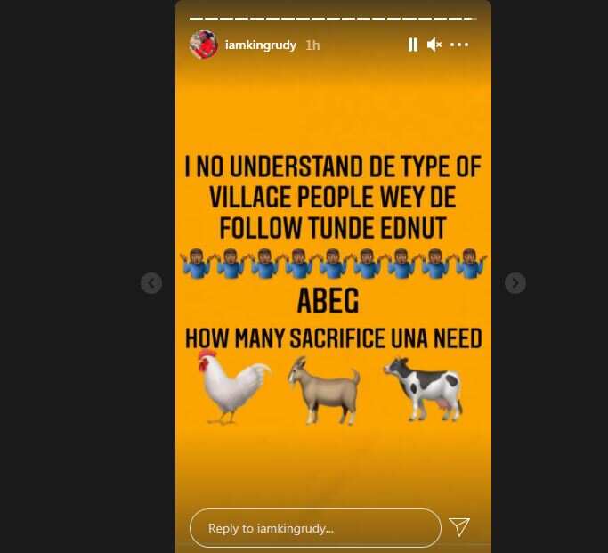 Singer Paul Okoye blames village people after Tunde Ednut IG gets suspended again