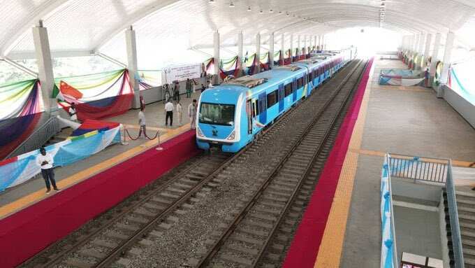 Sanwo Olu completes Blue Light rail