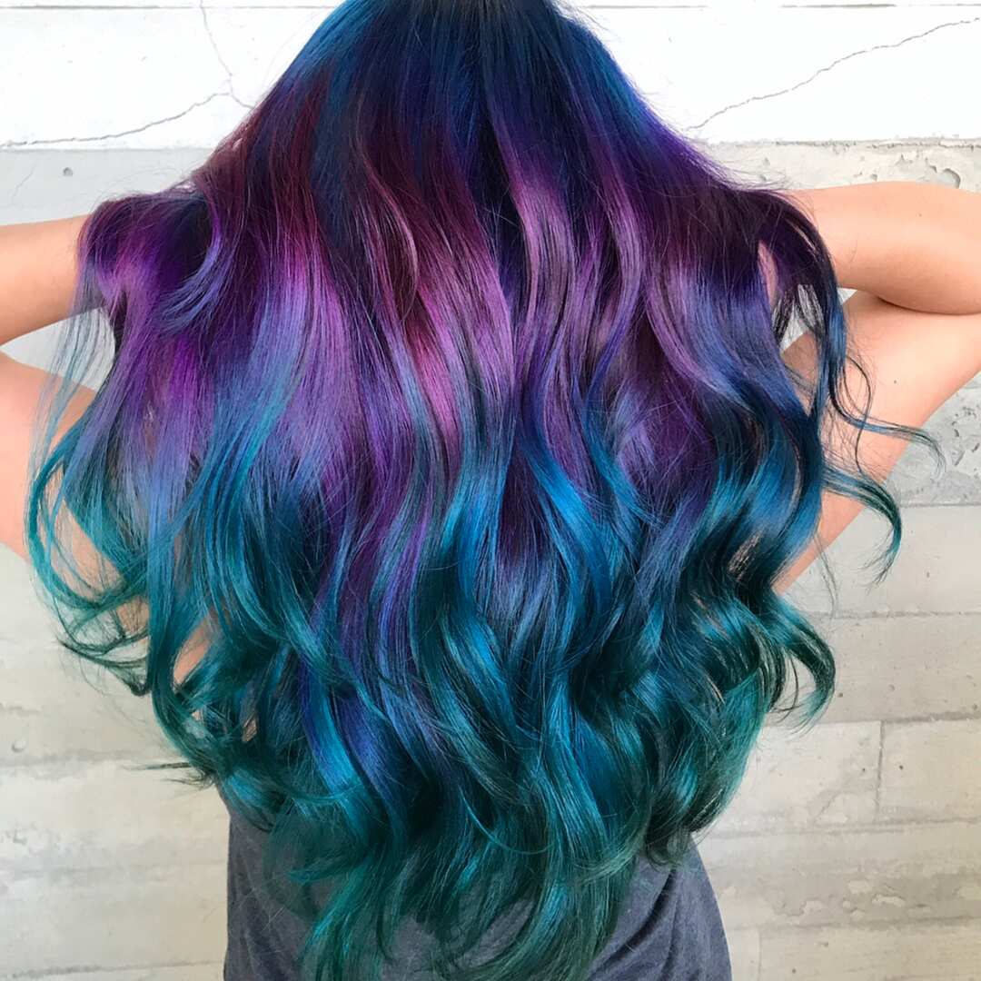 25 Galaxy Hair Color Ideas To Try In 2019 Legit Ng   5929d5b7d0e82614 