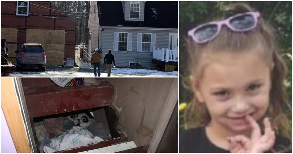 Missing 4-year-old girl who was abducted by her parents in 2019 found alive under a staircase 3 years later