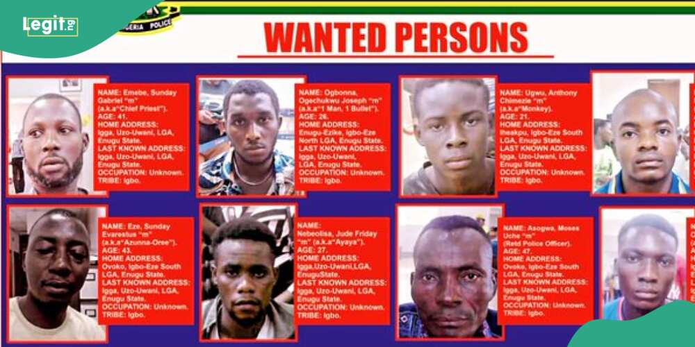 Police declare retired officer, 7 others wanted in Enugu