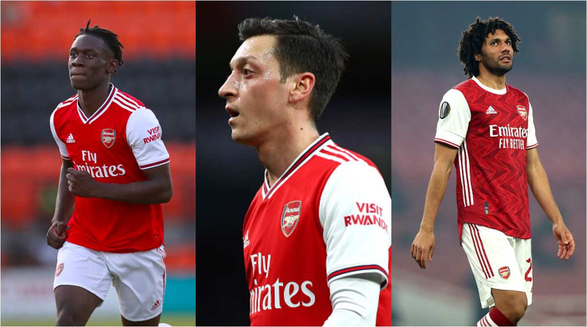 Breaking: Mikel Arteta names Ozil, Elneny, Balogun in 8-man list of players to leave Arsenal