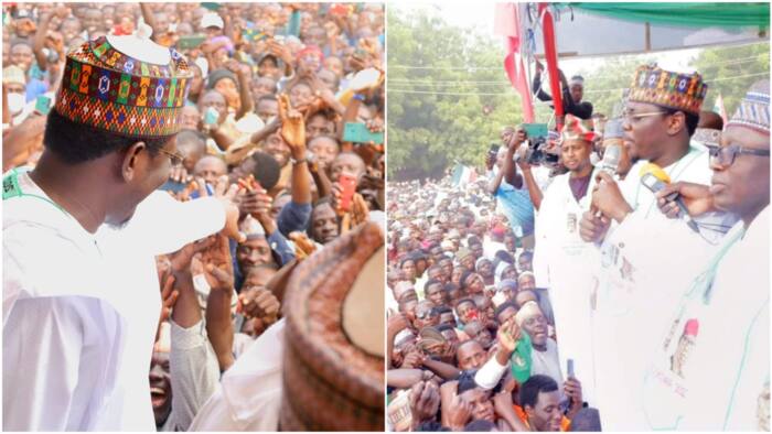Hours after supporters die on their way to his campaign, PDP guber candidate dances in top Arewa state