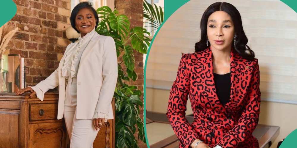 Adaora Umeoji and Mary Akpobome rock classy outfits Adaora Umeoji and Mary Akpobome rock classy outfits
