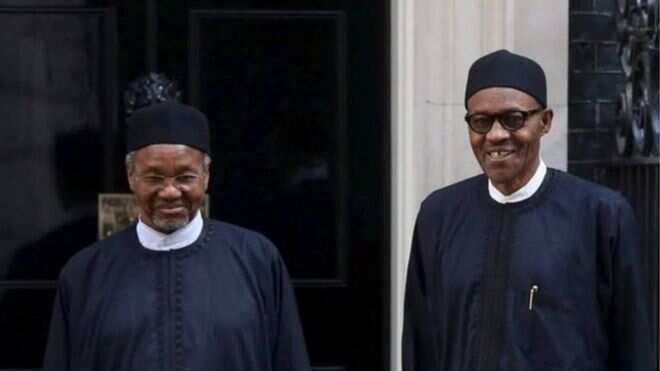 Mamman Daura ya killace a Landan, ya yi magana da Buhari