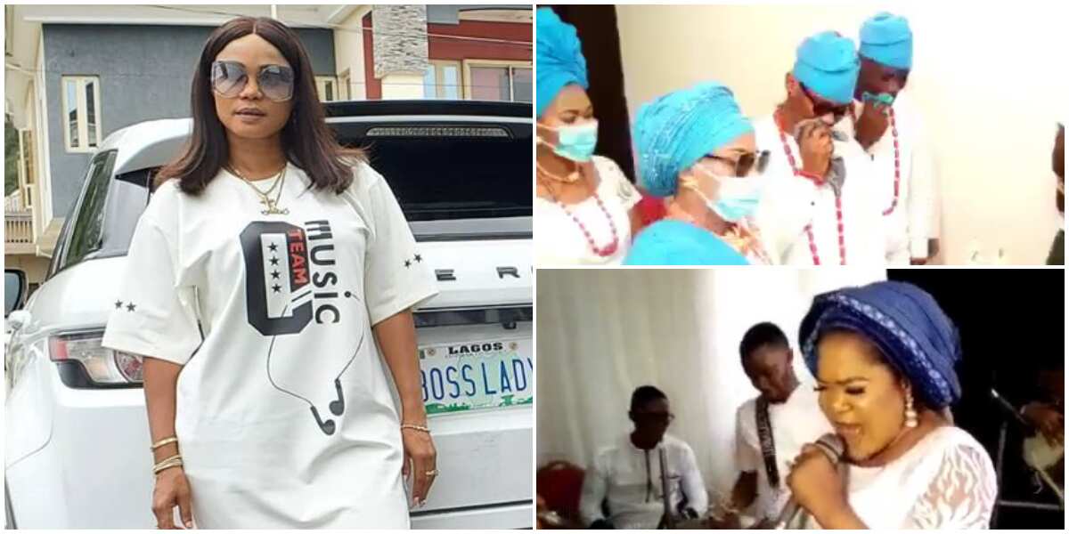 See top celebrities who showed up for Iyabo Ojo as she shares official photos from mum's funeral ceremony