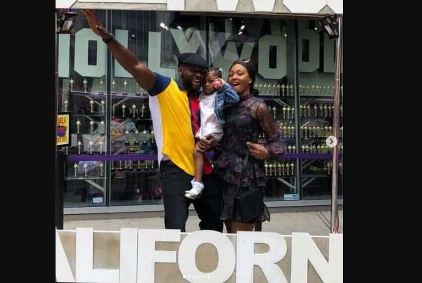 Celebrity couple Gbenro Ajibade and Osas Ighodaro celebrate their daughter as she clocks 3