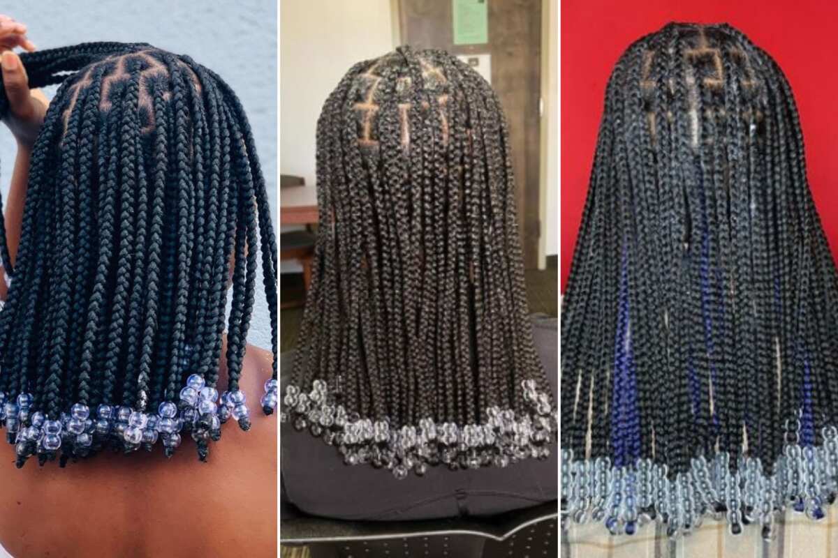 10 Inspirational Photos of Braids with Beads and Cowrie Shells | Braid  styles, Braids with beads, Braided hairstyles