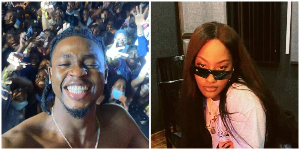Nigerians singers Omah Lay and Tems nabbed by police in Uganda for allegedly breaking COVID-19 restrictions