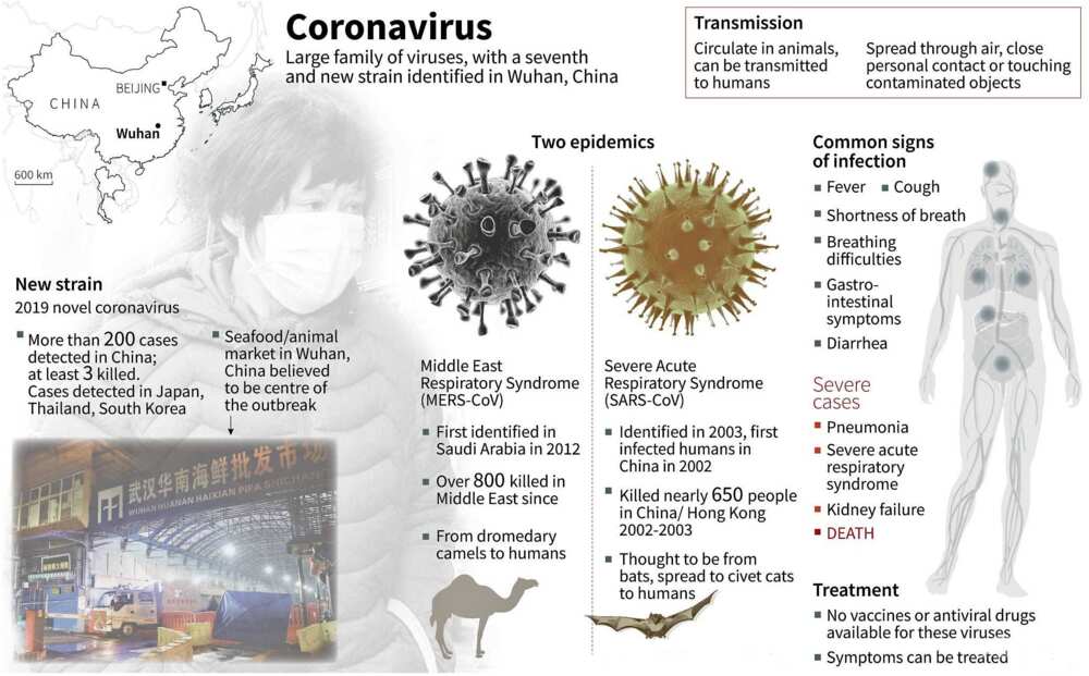 Coronavirus mode of transmission