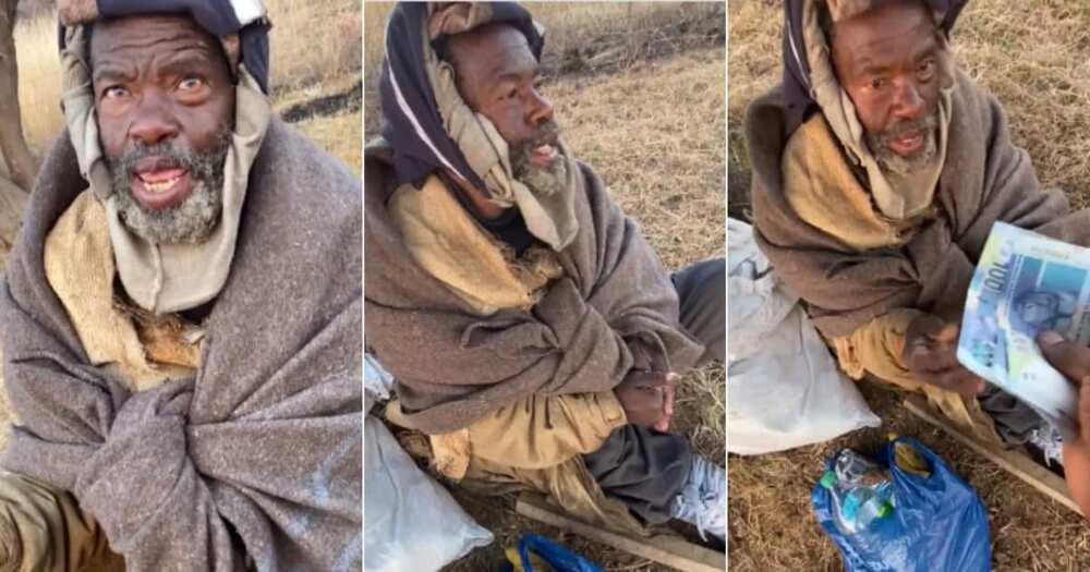 Man gifts homeless stranger N71k, video goes viral