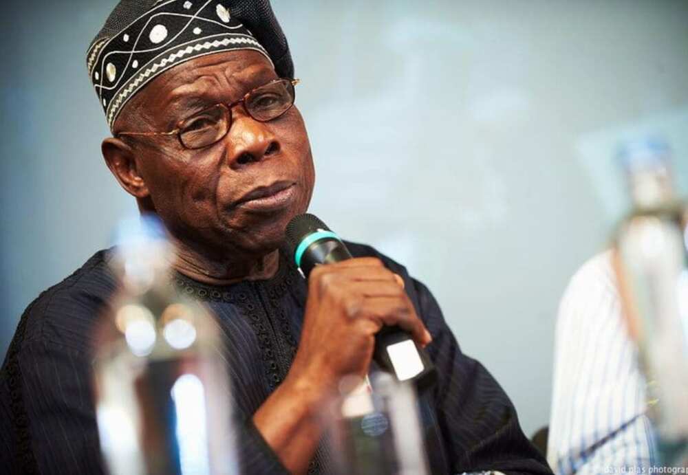 Tsohon shugaban kasa Obasanjo.