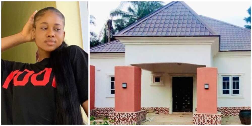 Nollywood actress Peace Onuoha dedicates her first home to late dad