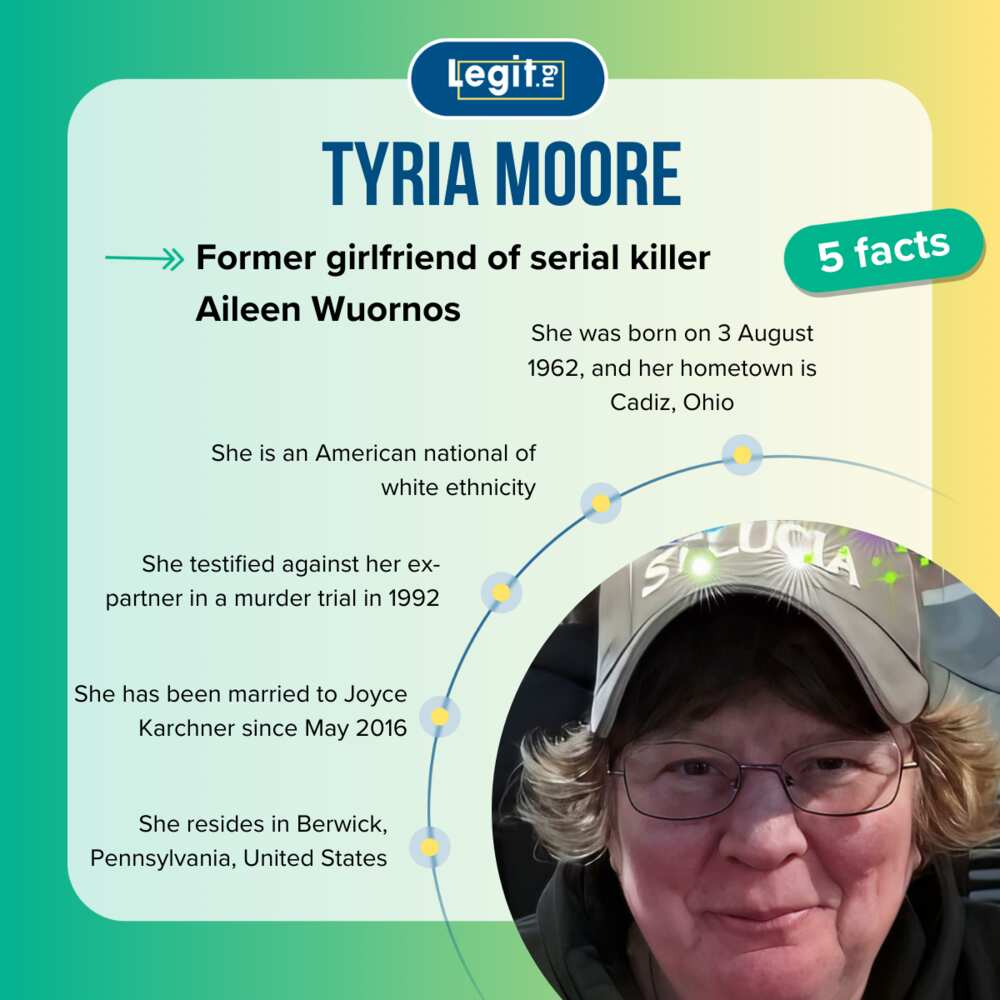 Five facts about Tyria Moore